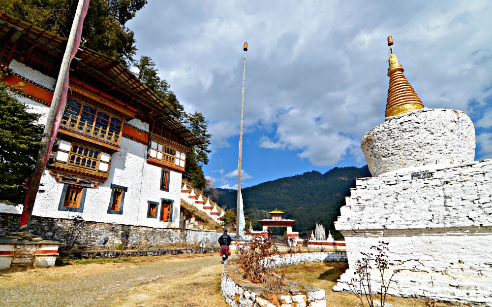不丹的Kurji Lhakhang