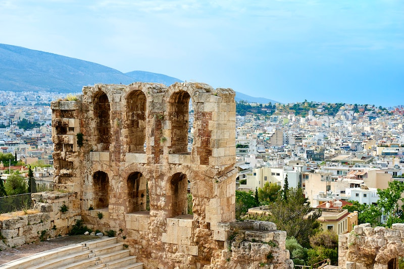雅典希腊卫城