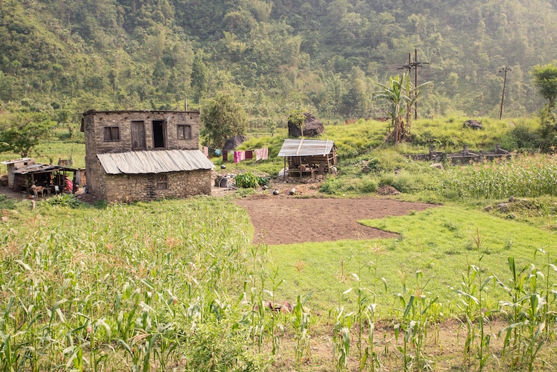 尼泊尔村庄