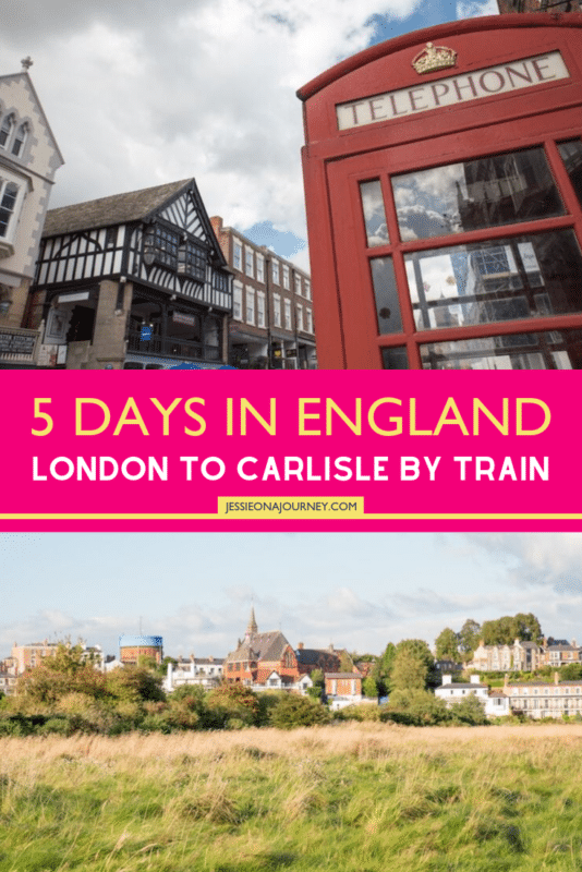 英国5日游:伦敦到卡莱尔的火车