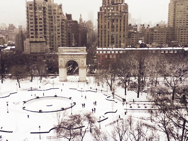华盛顿广场公园(Washington Square Park)是西村最适合上instagram的地方之一