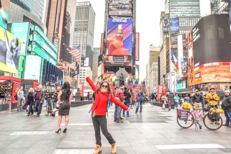 时代广场是纽约市最适合在instagram上分享的地方之一