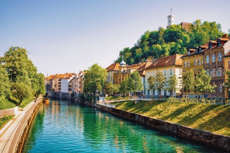 斯洛文尼亚的卢布尔雅那是欧洲最受欢迎的探险目的地之一