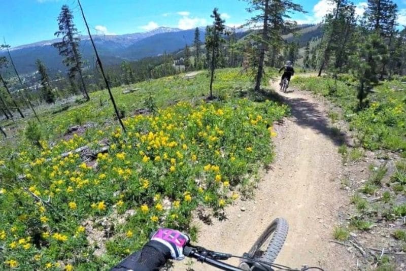 在科罗拉多有世界上最好的山地自行车骑行