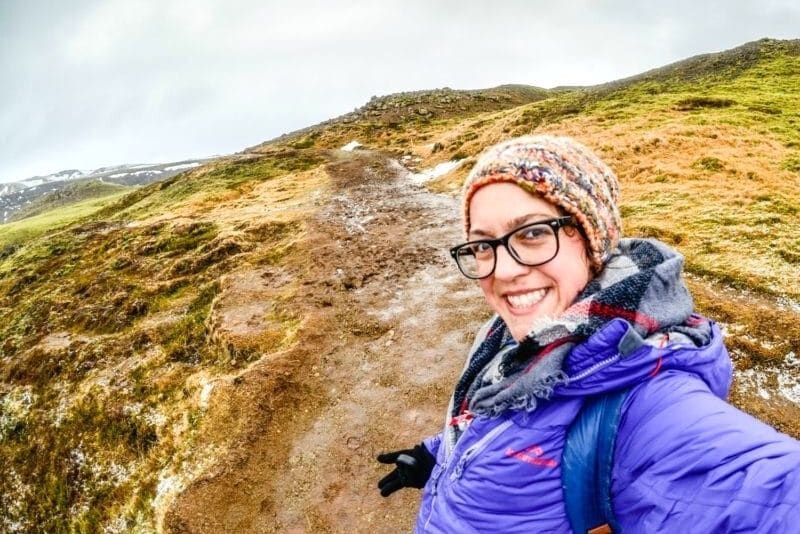 冰岛徒步旅行的单人冒险假期