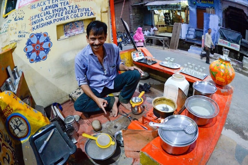 印度北部亚洲旅游指南-印度邦迪的印度奶茶店