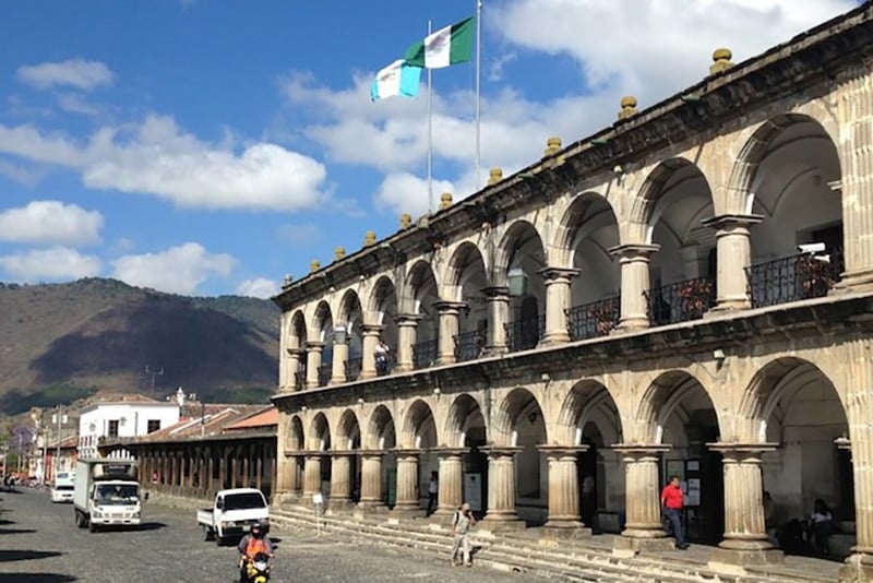 安提瓜危地马拉殖民地建筑是中美洲旅游指南的推荐