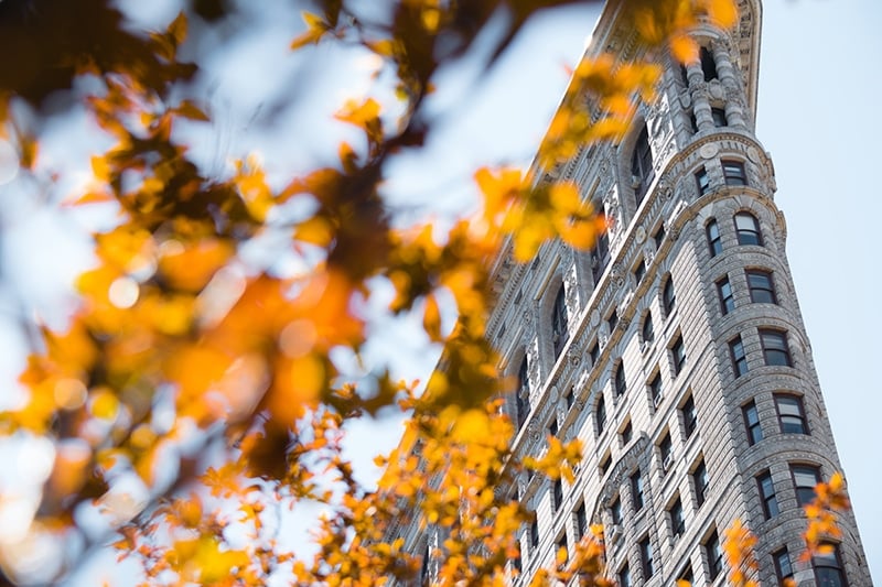 熨斗大厦是纽约市最适合在instagram上分享的地方之一