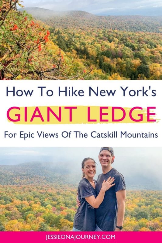 Giant Ledge Catskills徒步旅行