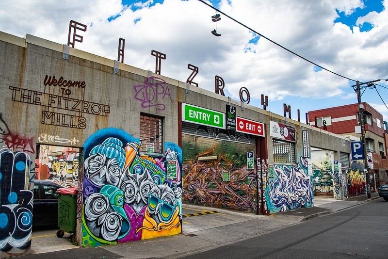 澳洲之旅，欣赏墨尔本街头艺术