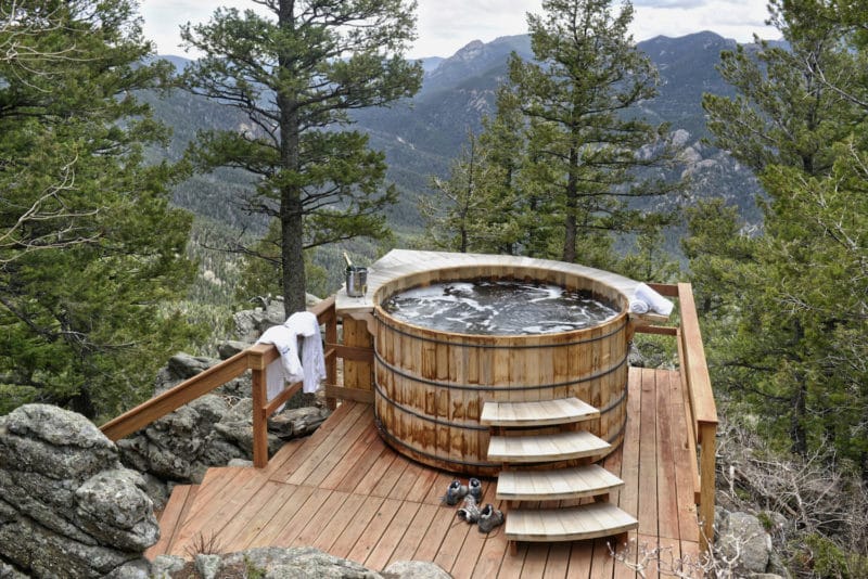 科罗拉多有私人热水浴缸的酒店