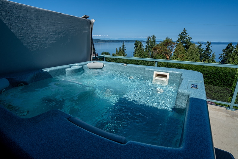 奥林匹克景观小屋是西雅图的顶级酒店之一，房间里有热水浴缸
